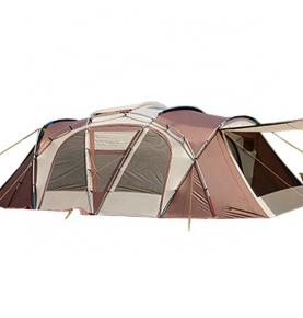 Double layer 8 person two rooms waterproof family camping tent travelling C01-FC006