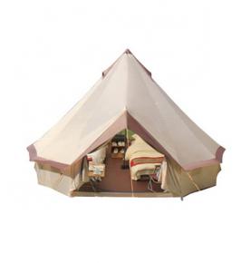 Cotton canvas with durable steel pole teepee modern pagoda luxury yurt bell tent for family hotel camping C01-C051