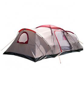 Two doors two layers sunproof 5 person family hotel travelling tents for outdoor camping and hiking C01-CC017
