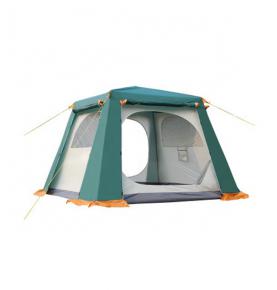 Manufacturer breathable two rooms rainproof warm automatic camping tent C01-C003