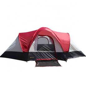 Fast delivery double layers waterproof camping tent for 8 person with premium fiberglass pole C01-RS0001