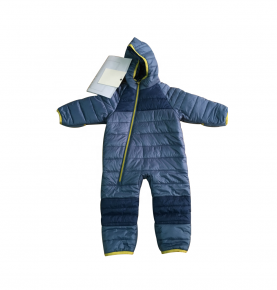 Customer design recycled nylon jumpsuits snowsuit DUPONT warm baby snowsuit winter snowsuit for kids C05-DUS8038