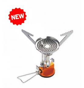 Lightweight titanium mental camping green hornet latest new gas-top stove for hiking backpacking C08Ⅱ-FS131