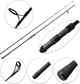 The best selling high carbon blank FUJI component 3K carbon fiber woven 13-foot carp fishing rod 13 feet 3 pounds