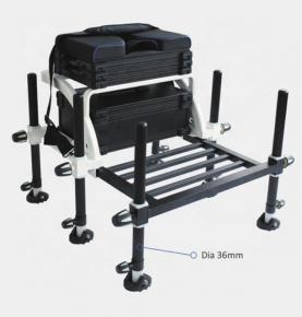 High quality aluminum seat box fishing seat box F11-TB050