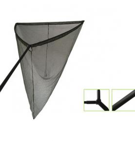 Customize 1K carbon woven pole carp fishing landing net F08-N8211