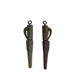 Brand safety carp lead clips set with T-bar design fix with fishing swivel inside carp fishing F13III-S3069