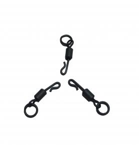 Wholesale carp fishing snap swivel stainless steel snap swivel rolling swivels F15-H1016