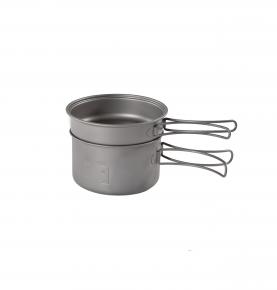 Titanium pot with pan C08I-TJ73D071