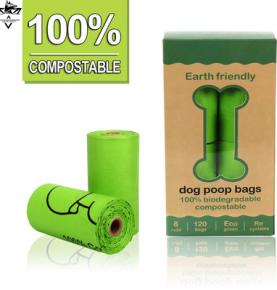 Eco Friendly Poop Bag 100% Compostable Poop Bags Earth Friendly Dog Poop Bags P08-PB1001