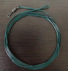 Braid Fishing Line Braid Core 30LB Olive Green Carp Leader Unbreakable Kevlar Carp Fishing Line F10-BC3012