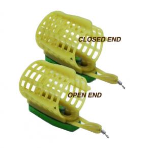 Hot Sale Plastic Carp Fishing Feeder Cage With Swivel Snap Fishing Tackle F13III-YD10H000