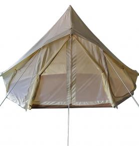 4-12 Person Super-Size Cotton Canvas Waterproof Camping Bell Tent C01-BTF1010
