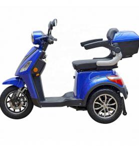 EEC Lead Acid Battery 500w Three Wheels Electric Scooter with Seat 50km Long Range Adult Electric Tricycle XFE3-110